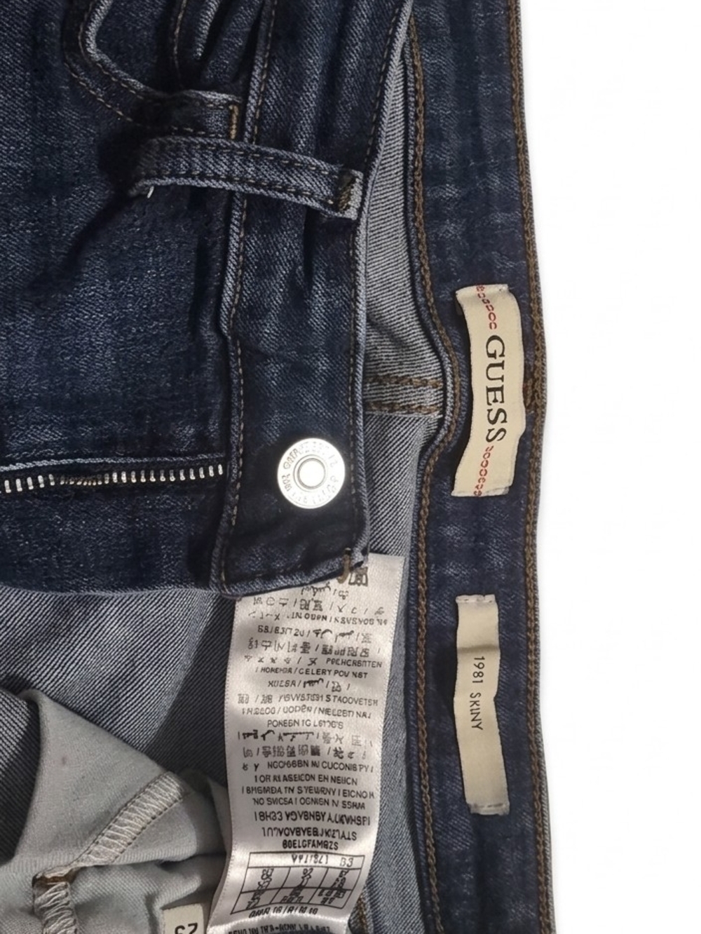GUESS Men’s 1981 Skinny Indigo Denim Jeans